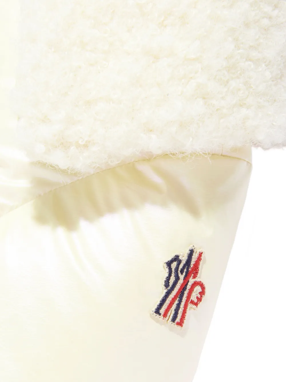 MONCLER GRENOBLE KIDS Gewatteerd jack Wit