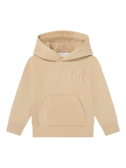 Moncler Enfant appliqué hoodie