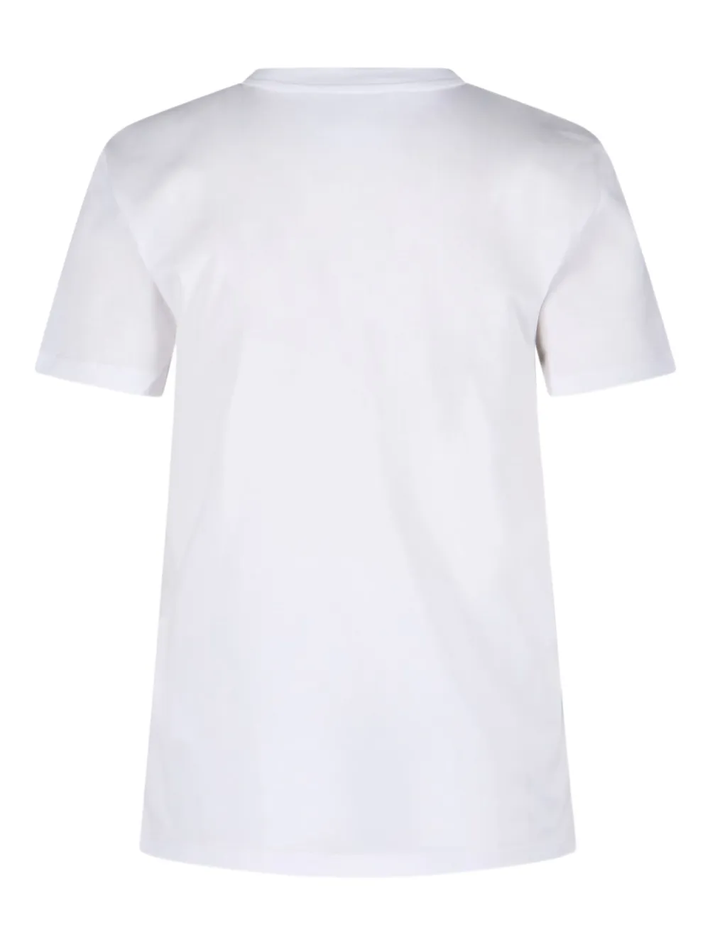 Max Mara logo-detail T-shirt Wit