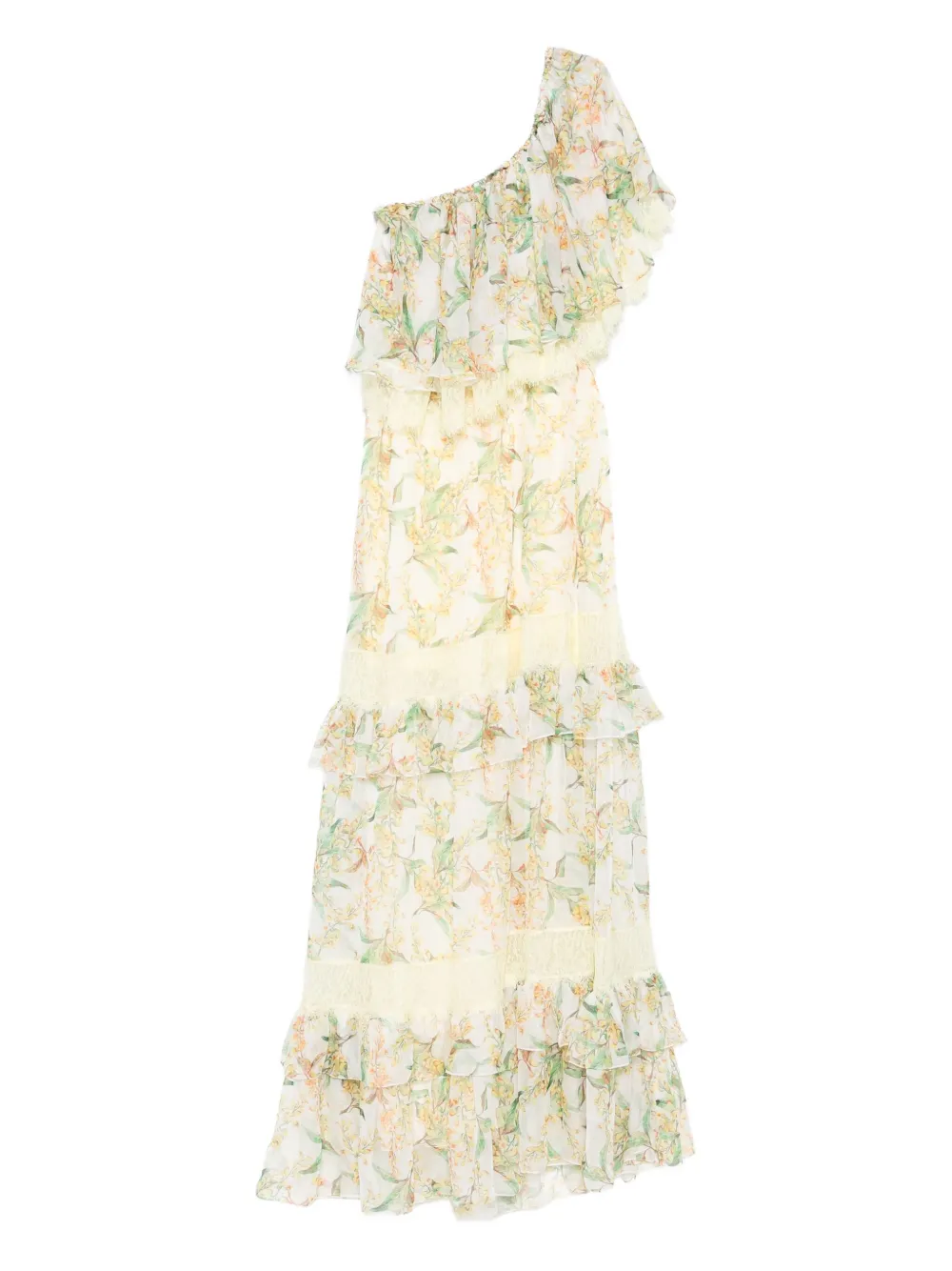 MIAU by Clara Rotescu floral-print maxi dress | Yellow | Image 1