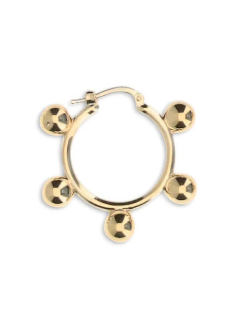 Jil Sander beaded hoop earrings | Image 2