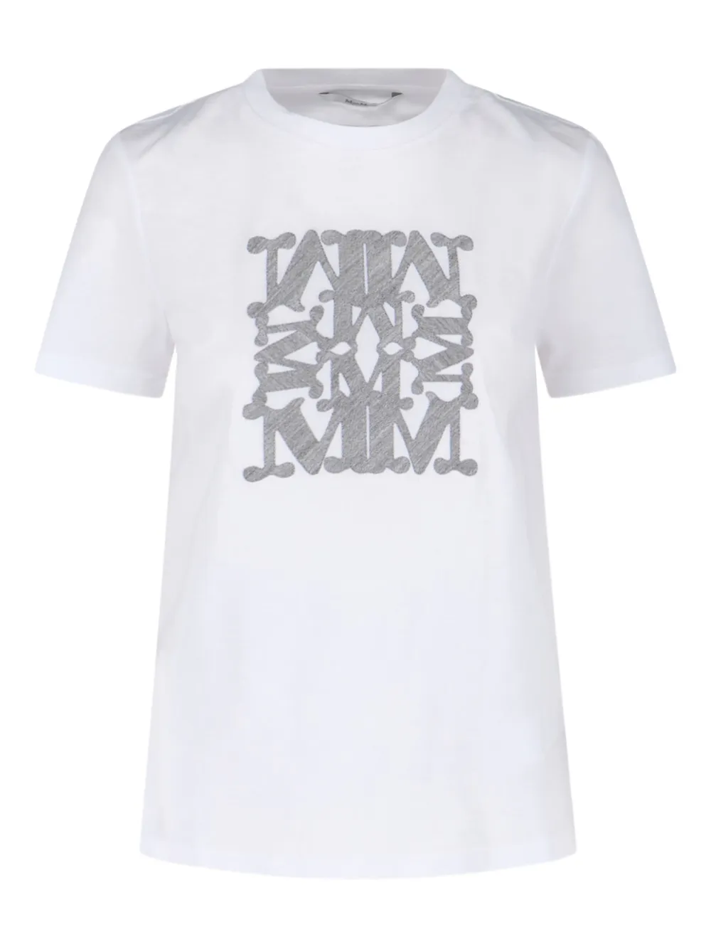 Max Mara logo T-shirt Wit