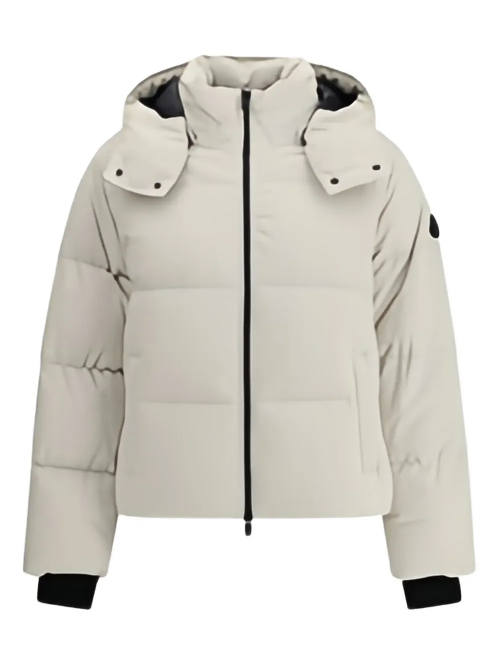Moose Knuckles Misti hooded puffer jacket | Neutrals | Image 1