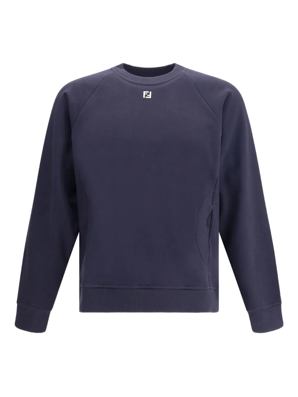 Fendi Raglan-sleeve Sweatshirt In Blue