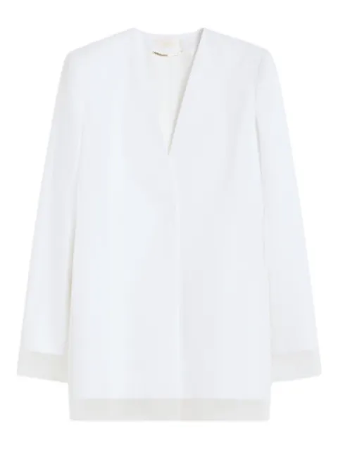 Max Mara double-layered organza jacket