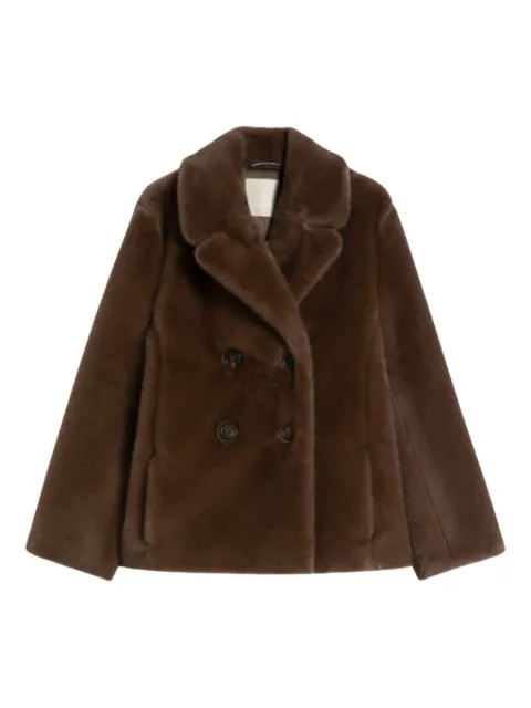 'S Max Mara double-breasted collar jacket 