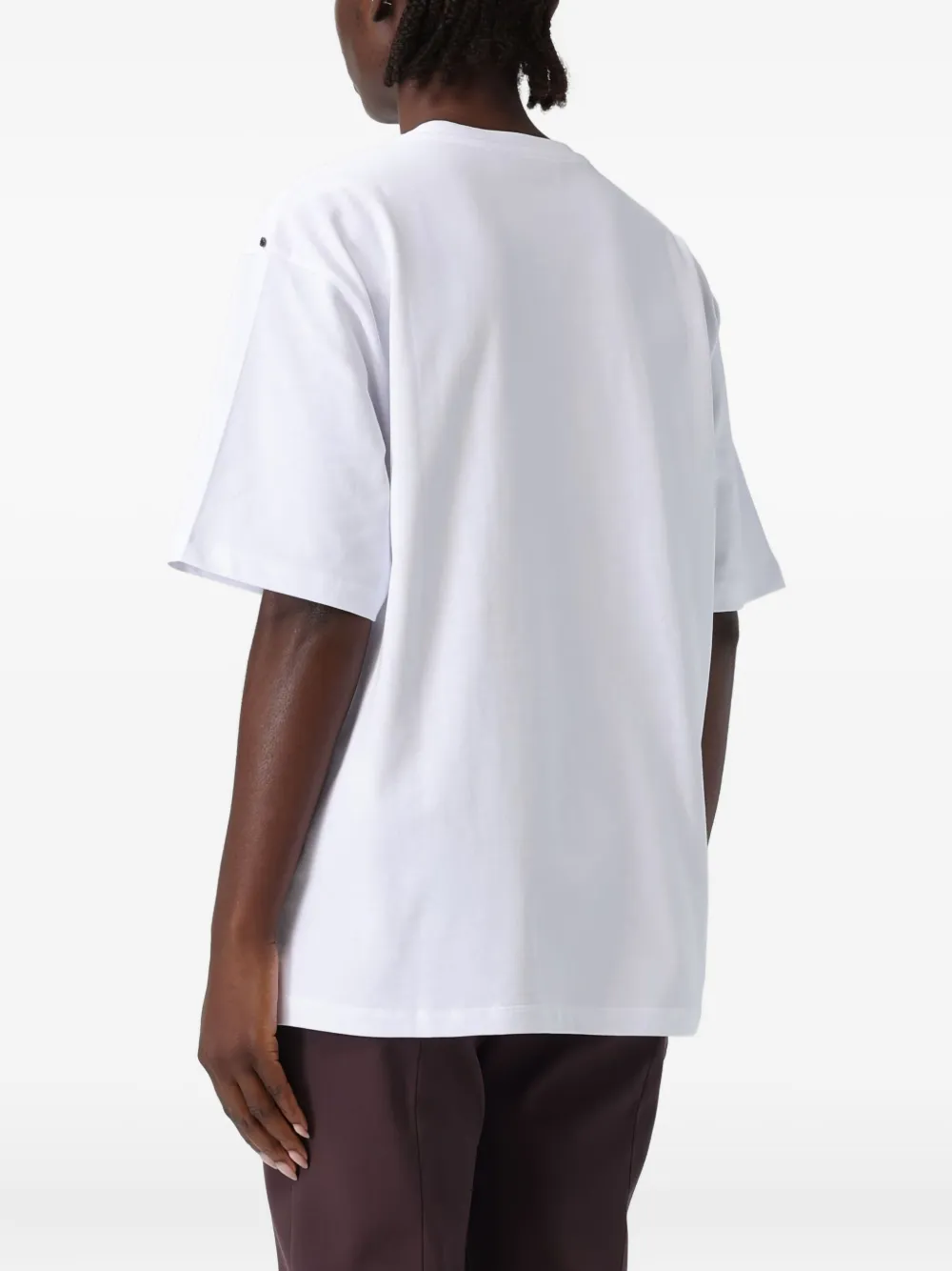 Sportmax Biella T-shirt met tekst Wit