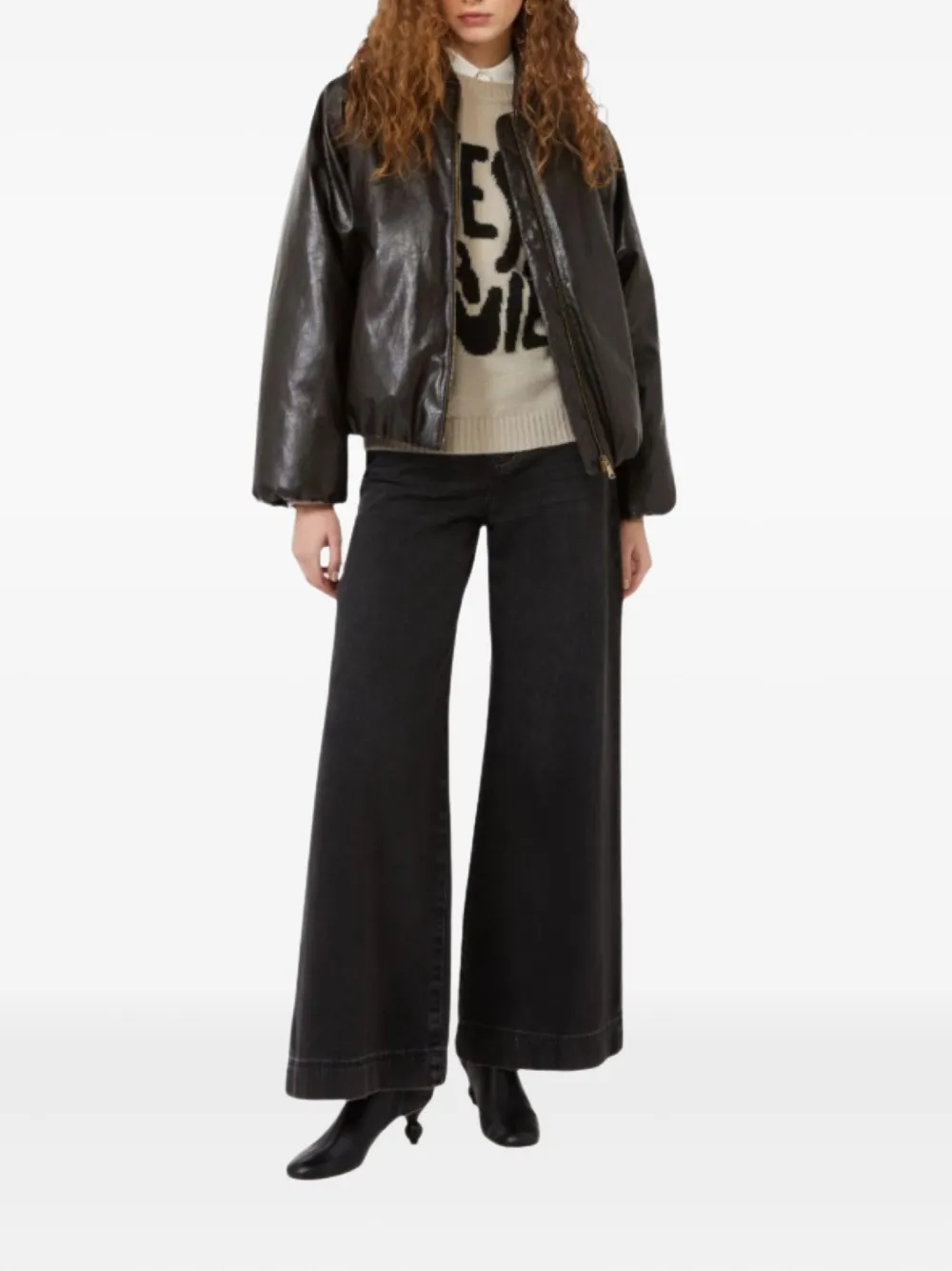 Weekend Max Mara POTENTE zip-closure bomber jacket | Varsity Jackets | Image 2