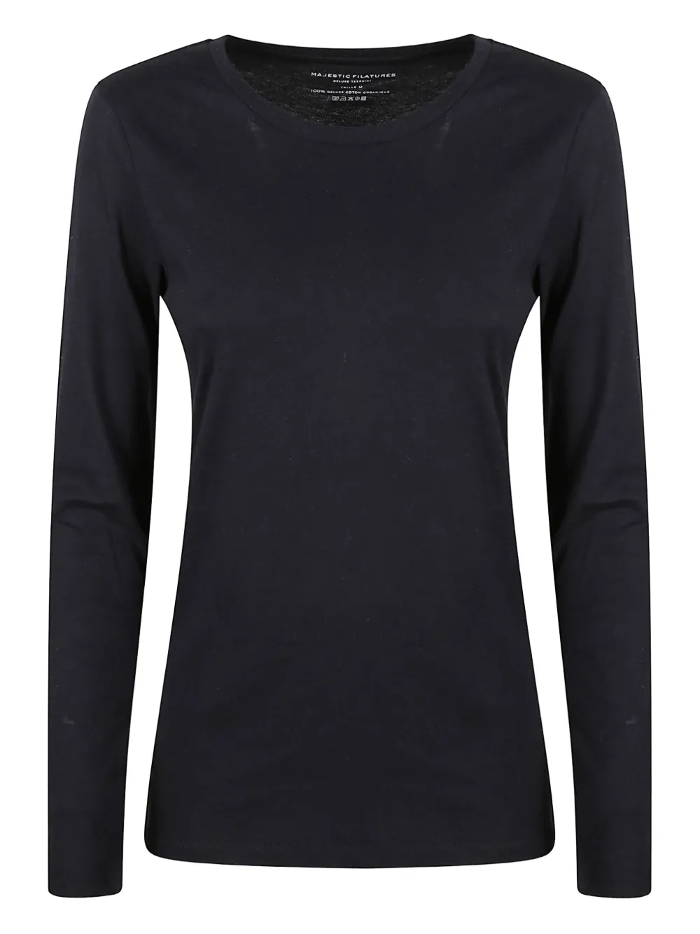 Majestic Filatures long-sleeve top | Black | Image 1