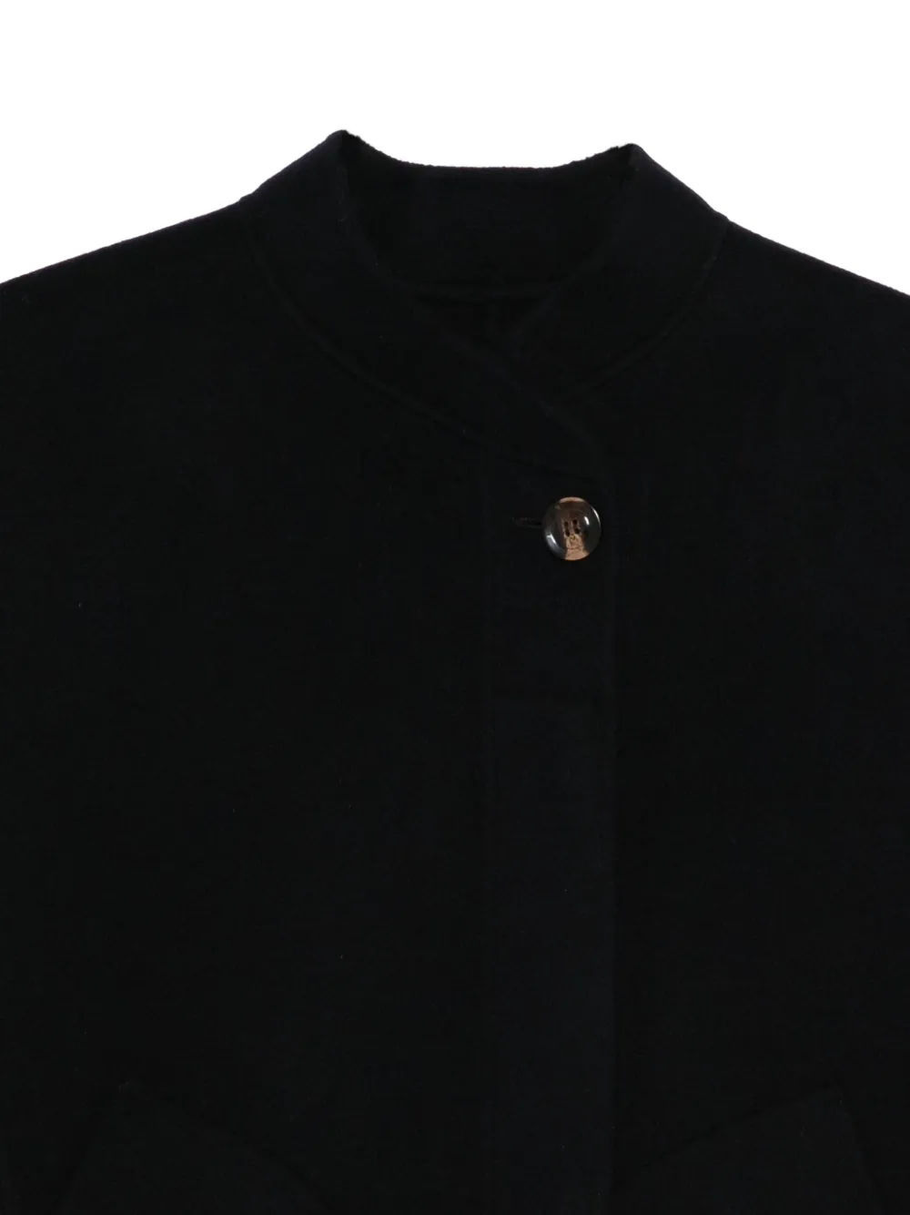 Soeur Button-fastening Sleeveless Top In Black