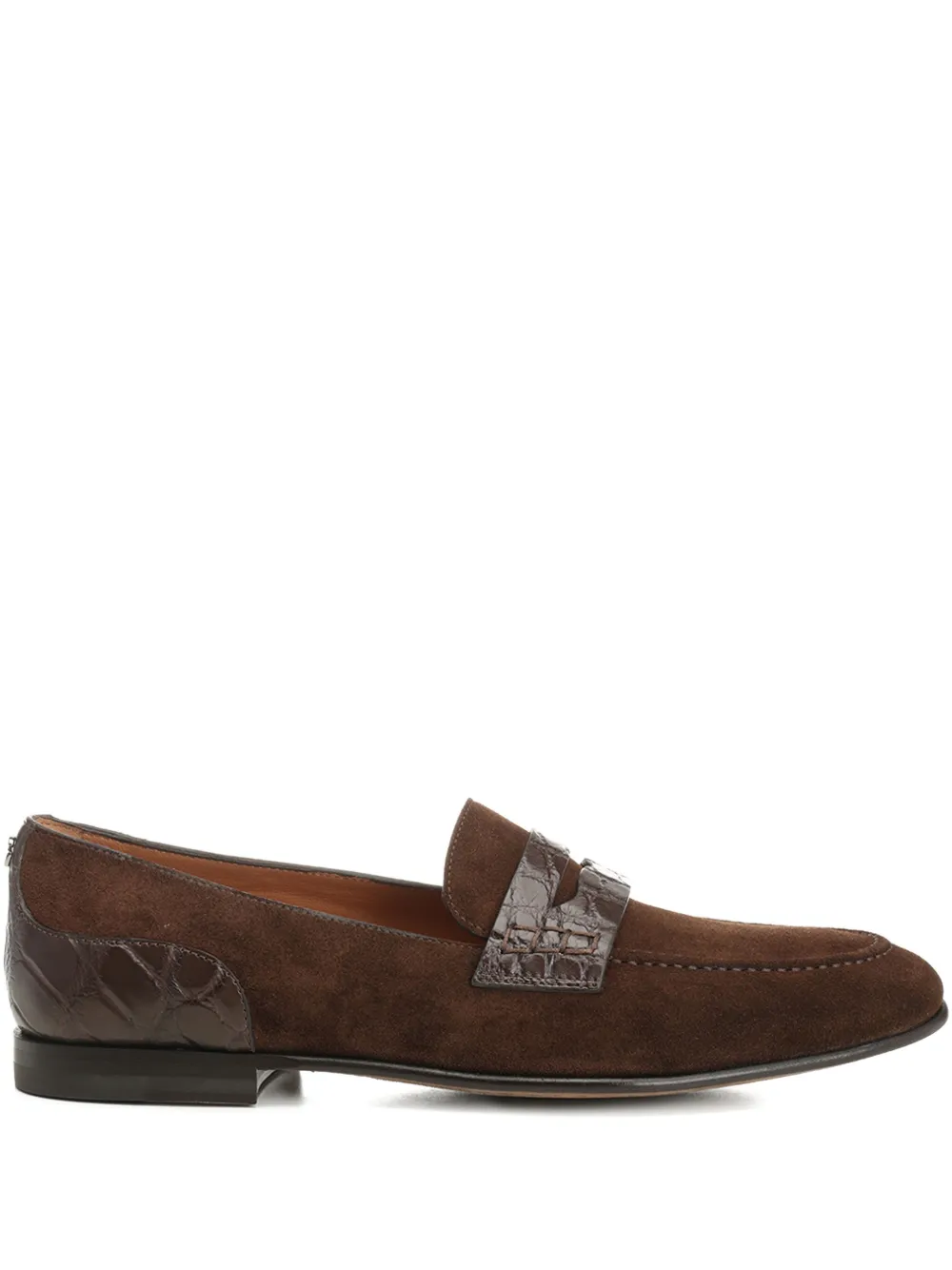 Dolce & Gabbana Leren loafers Bruin