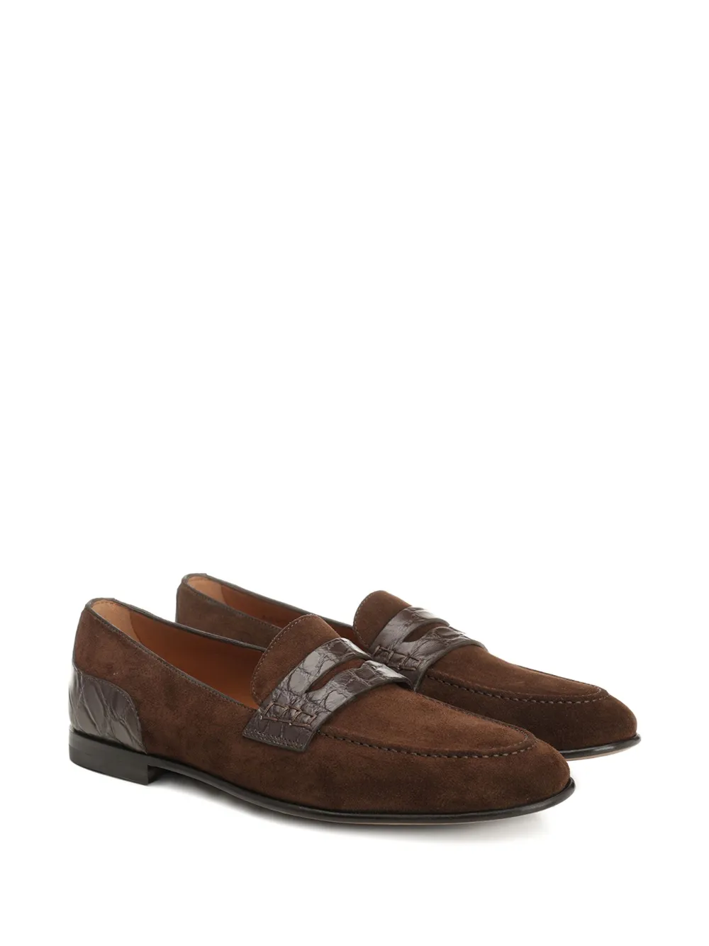 Dolce & Gabbana leather loafers - Bruin