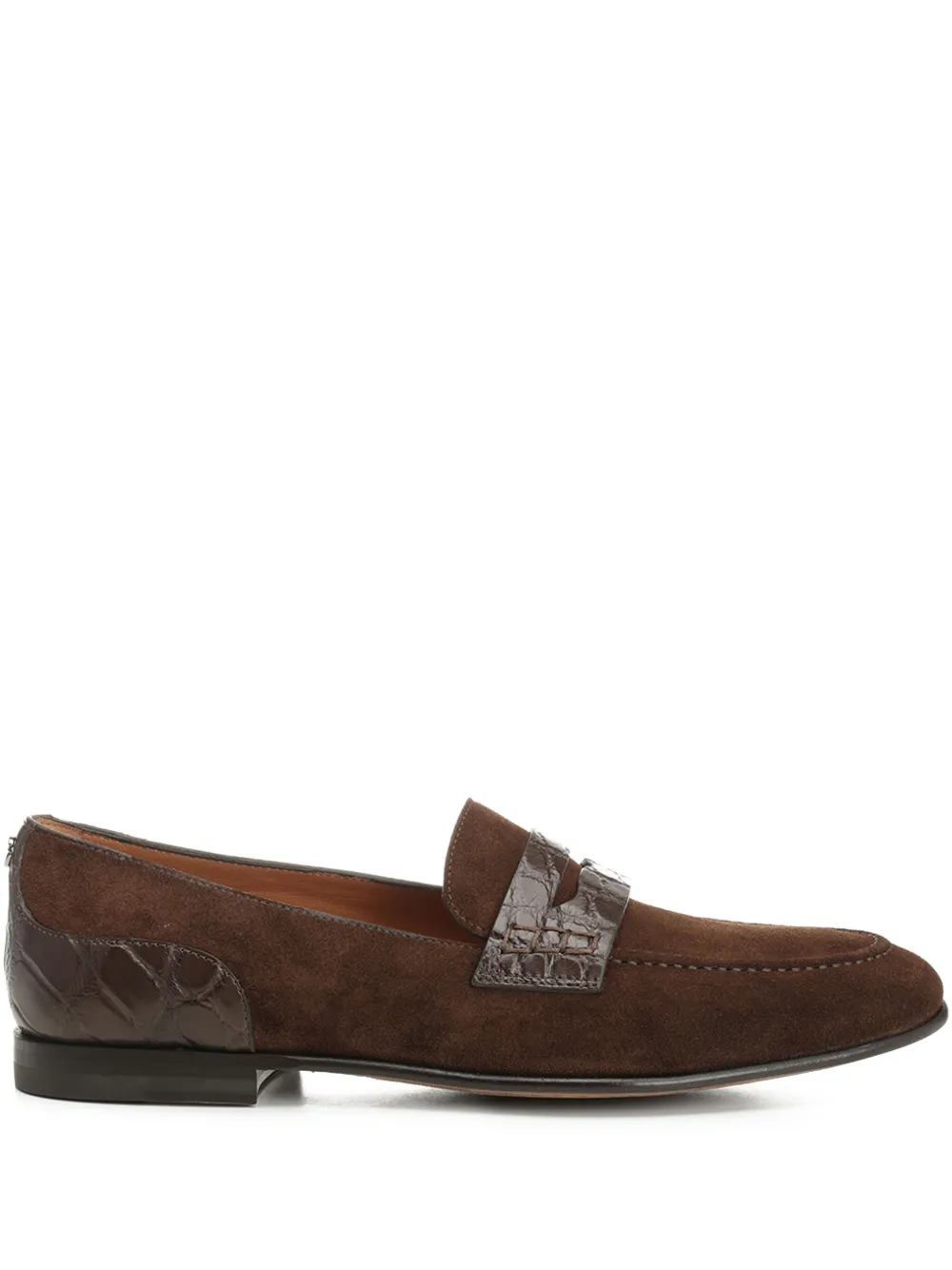 Dolce & Gabbana Leren loafers Bruin