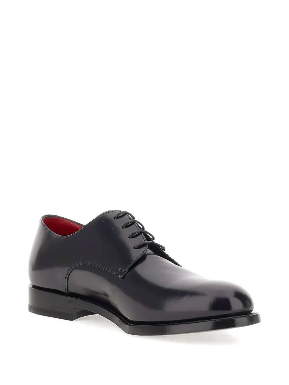 Neil Barrett leather lace-up derby shoes Blue
