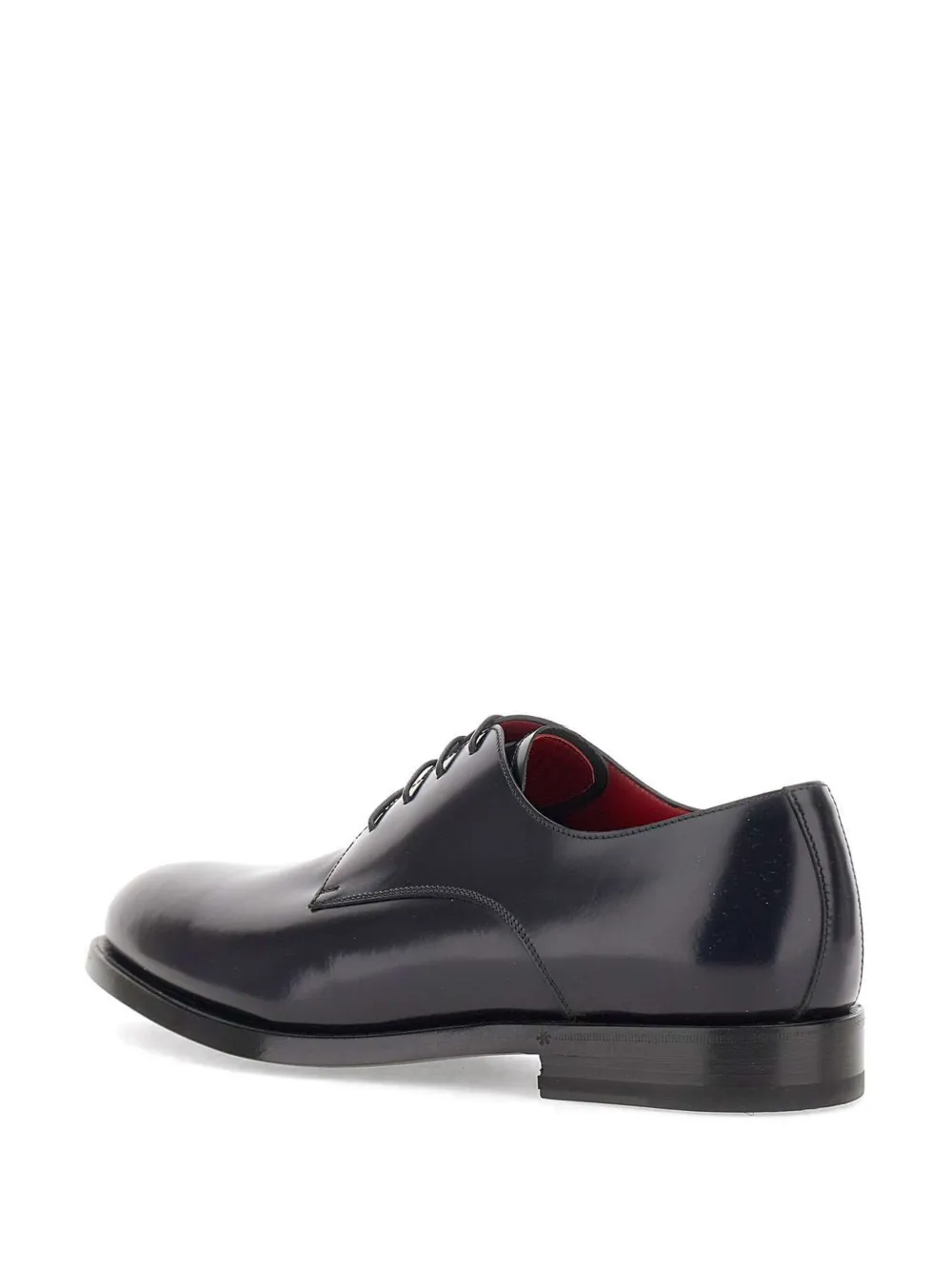 Neil Barrett leather lace-up derby shoes Blue