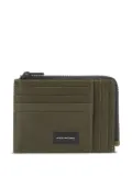 PIQUADRO zip-around cardholder - Green