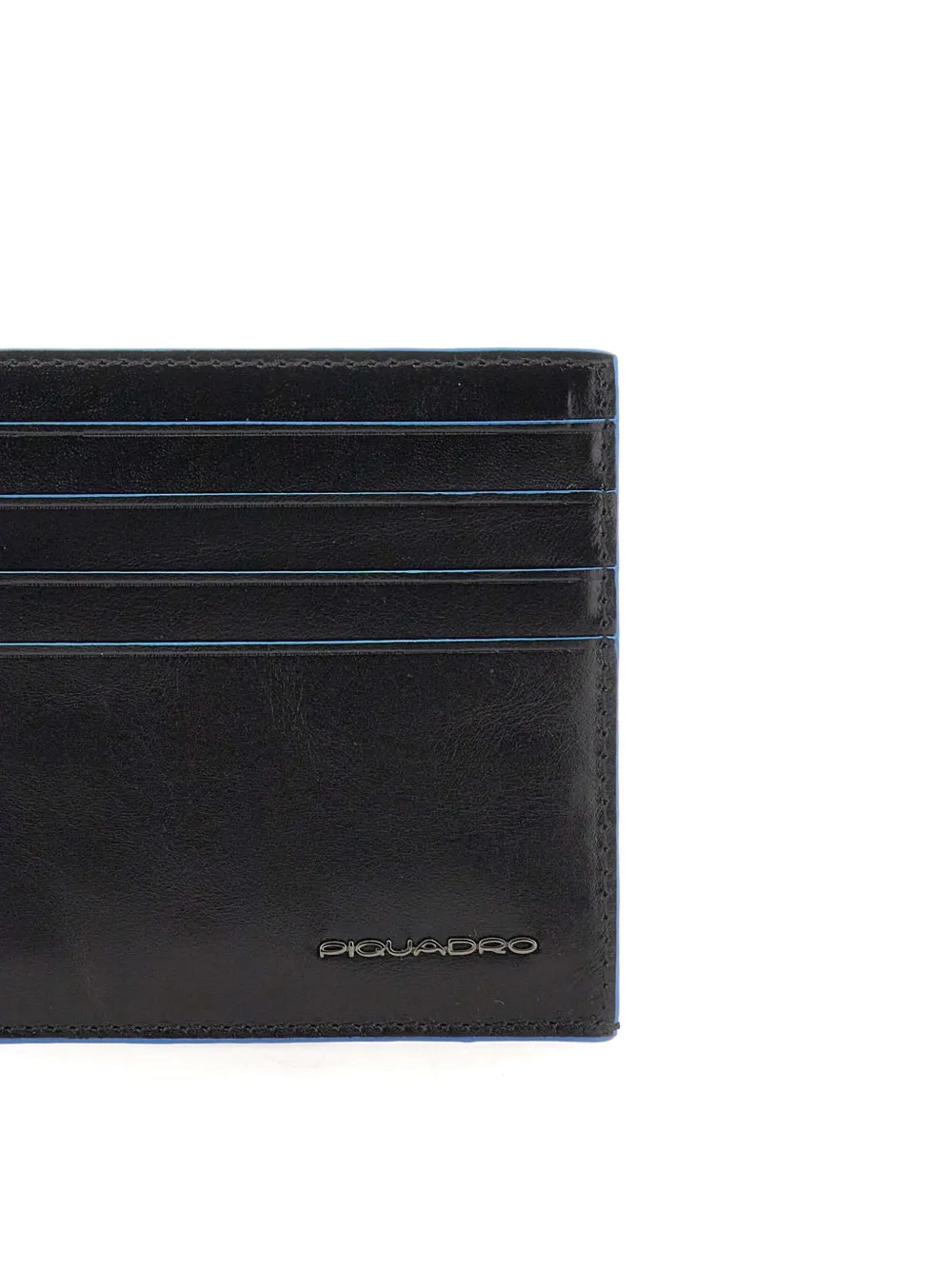 PIQUADRO leather cardholder Zwart