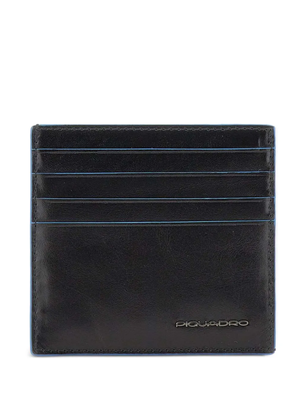 PIQUADRO leather cardholder Zwart