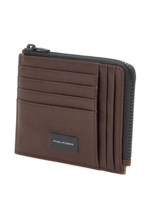 PIQUADRO Kartenetui mit Reißverschluss
