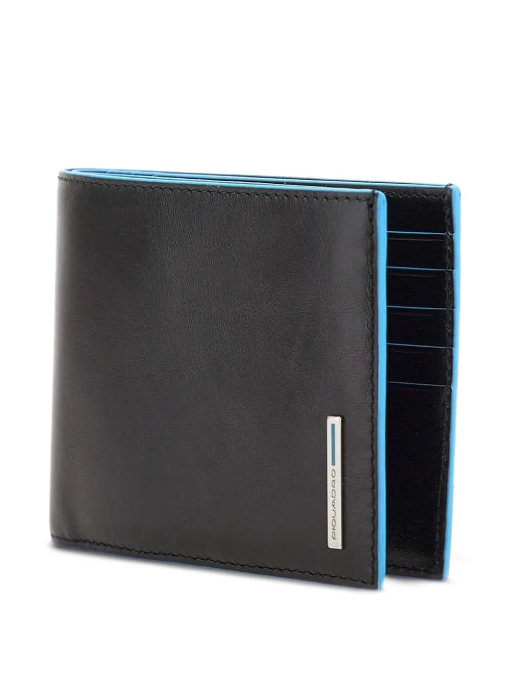 PIQUADRO leather wallet Zwart