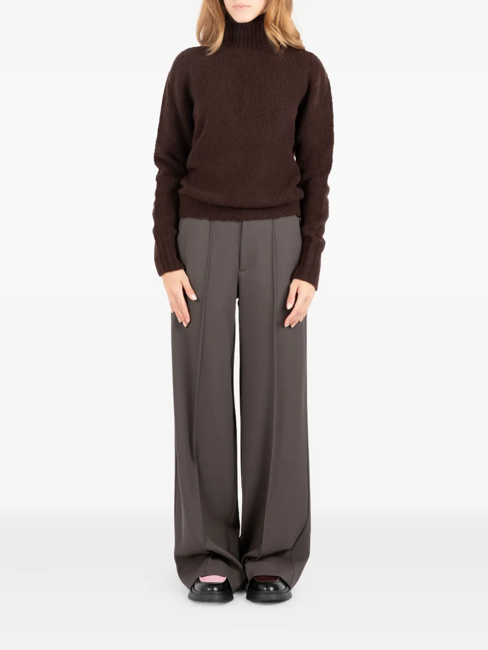 Société Anonyme Camer Roll-neck Sweater In Brown
