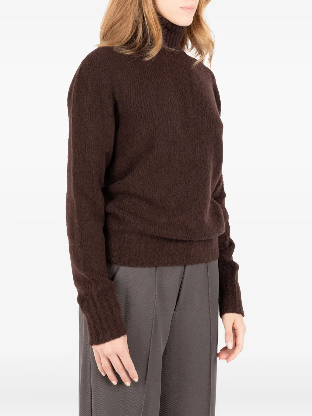 Société Anonyme Camer Roll-neck Sweater In Brown