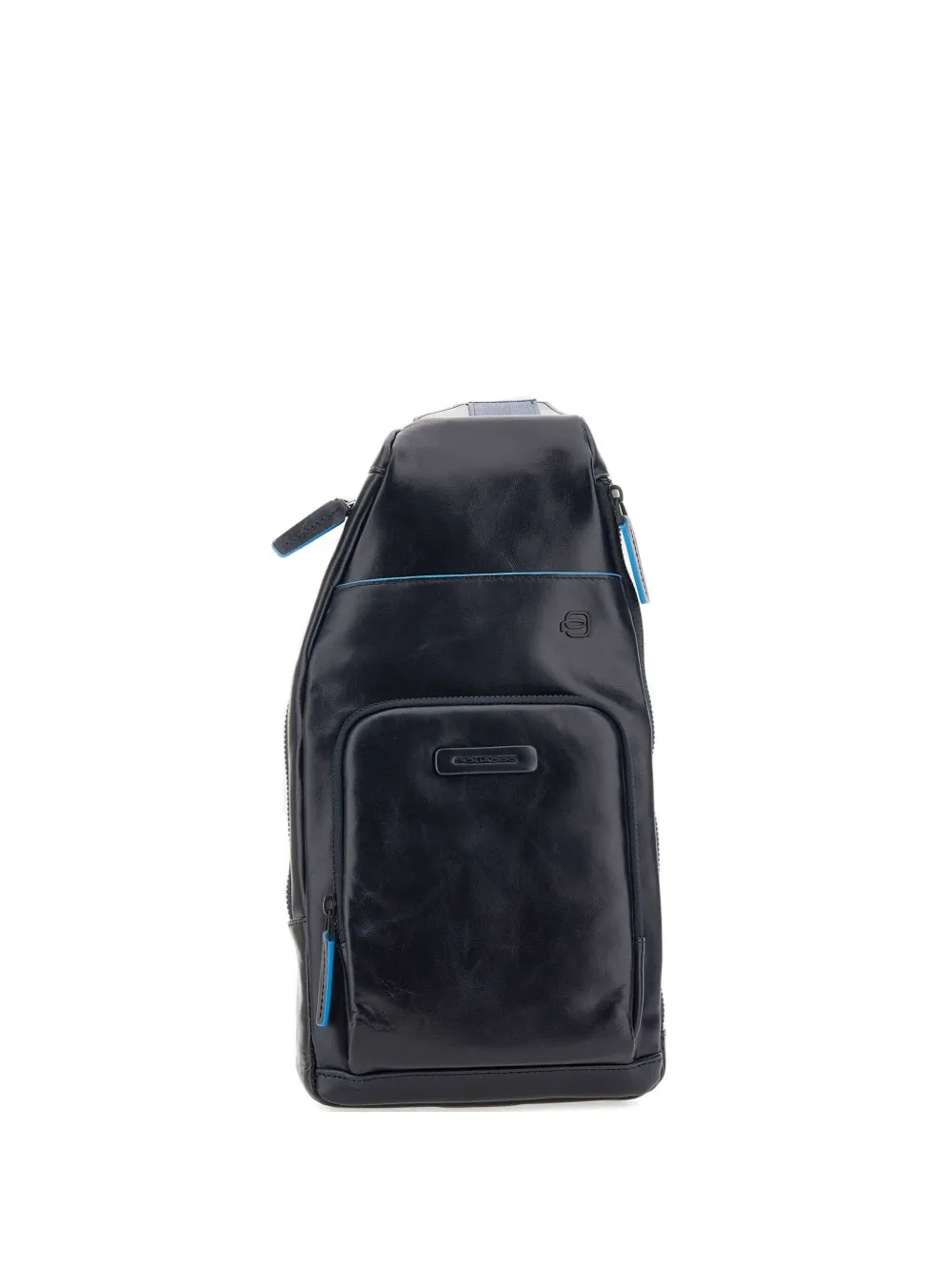 PIQUADRO leather backpack | Black | Image 1