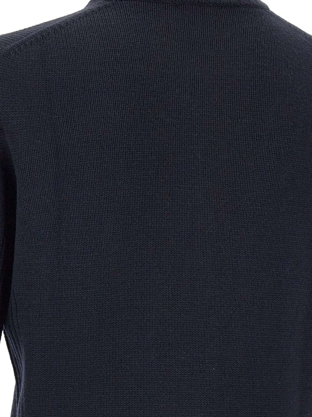 Kangra Cashmere Ribbed Zip-up Cardigan In Blue