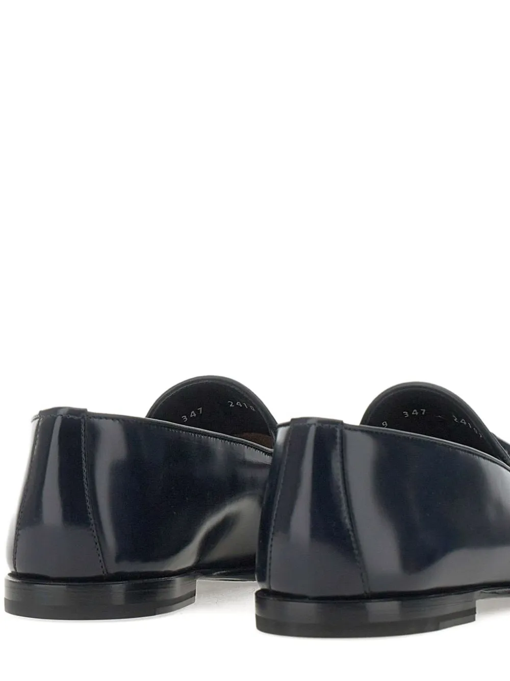 Neil Barrett tassel leather loafers Black