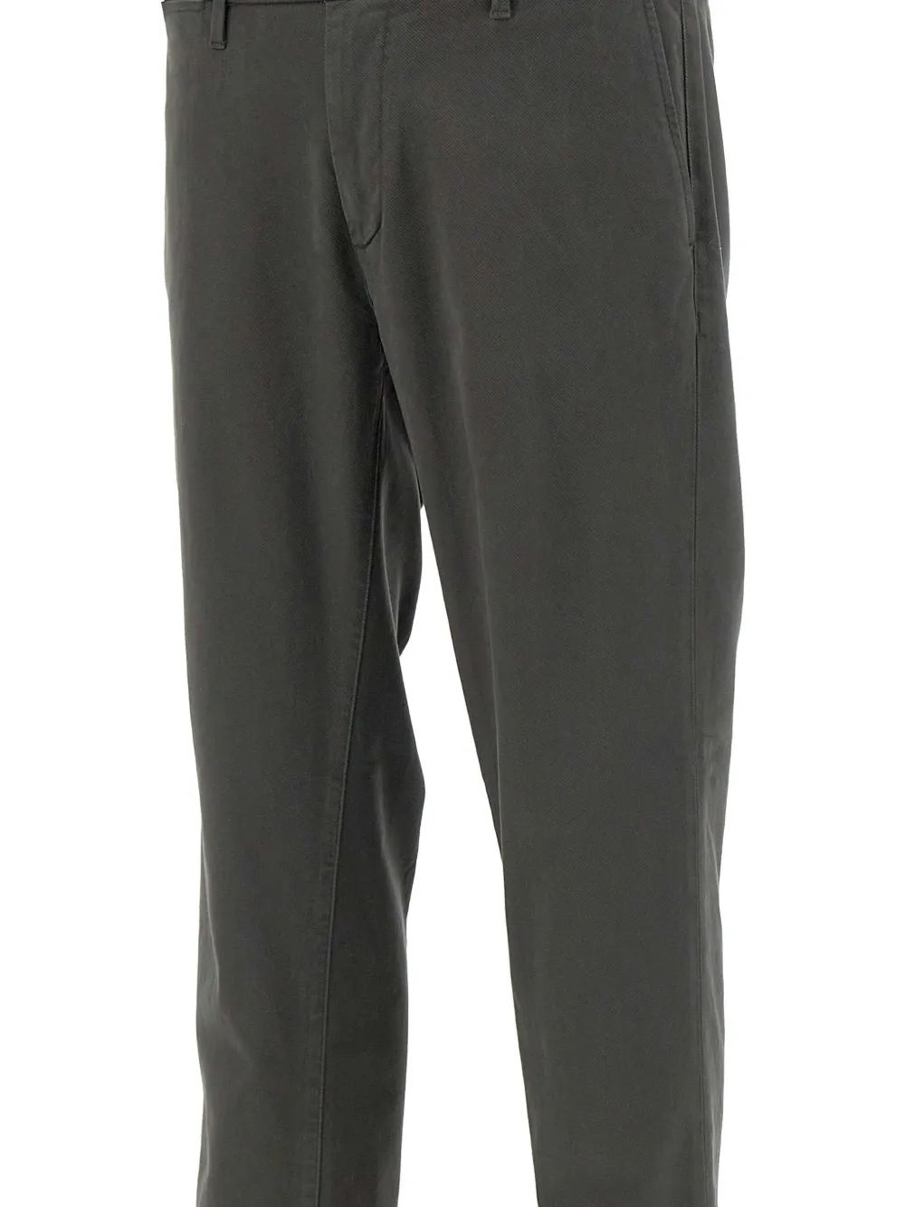 Re-hash Cuffed-hem Chinos In Gray