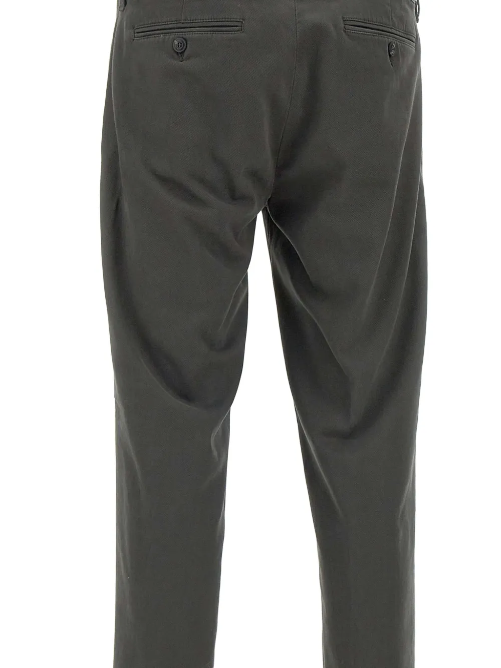 Re-hash Cuffed-hem Chinos In Gray