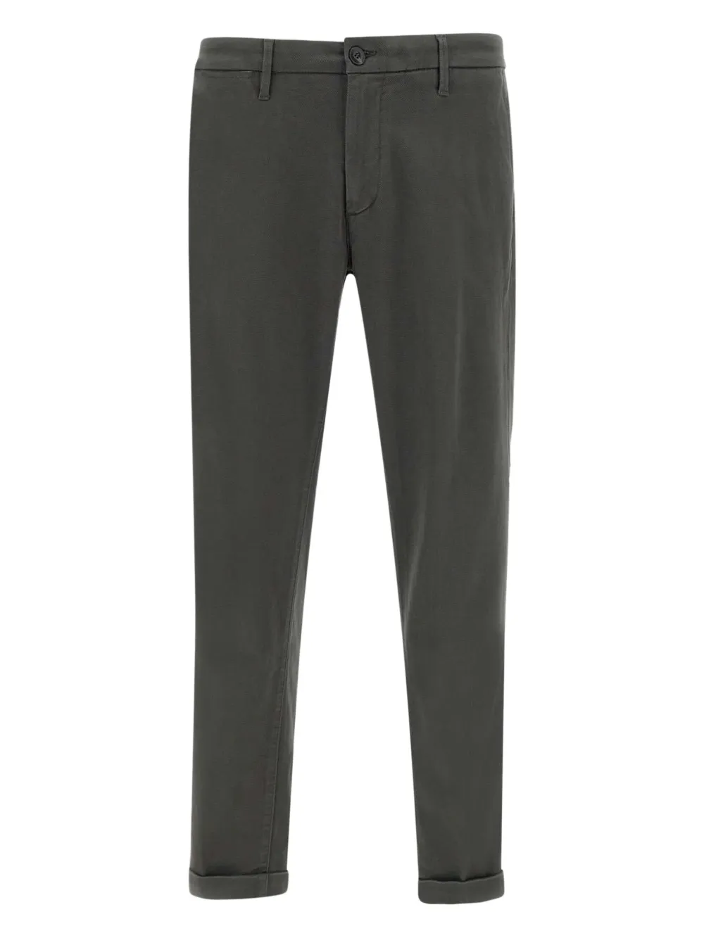 Re-hash Cuffed-hem Chinos In Gray