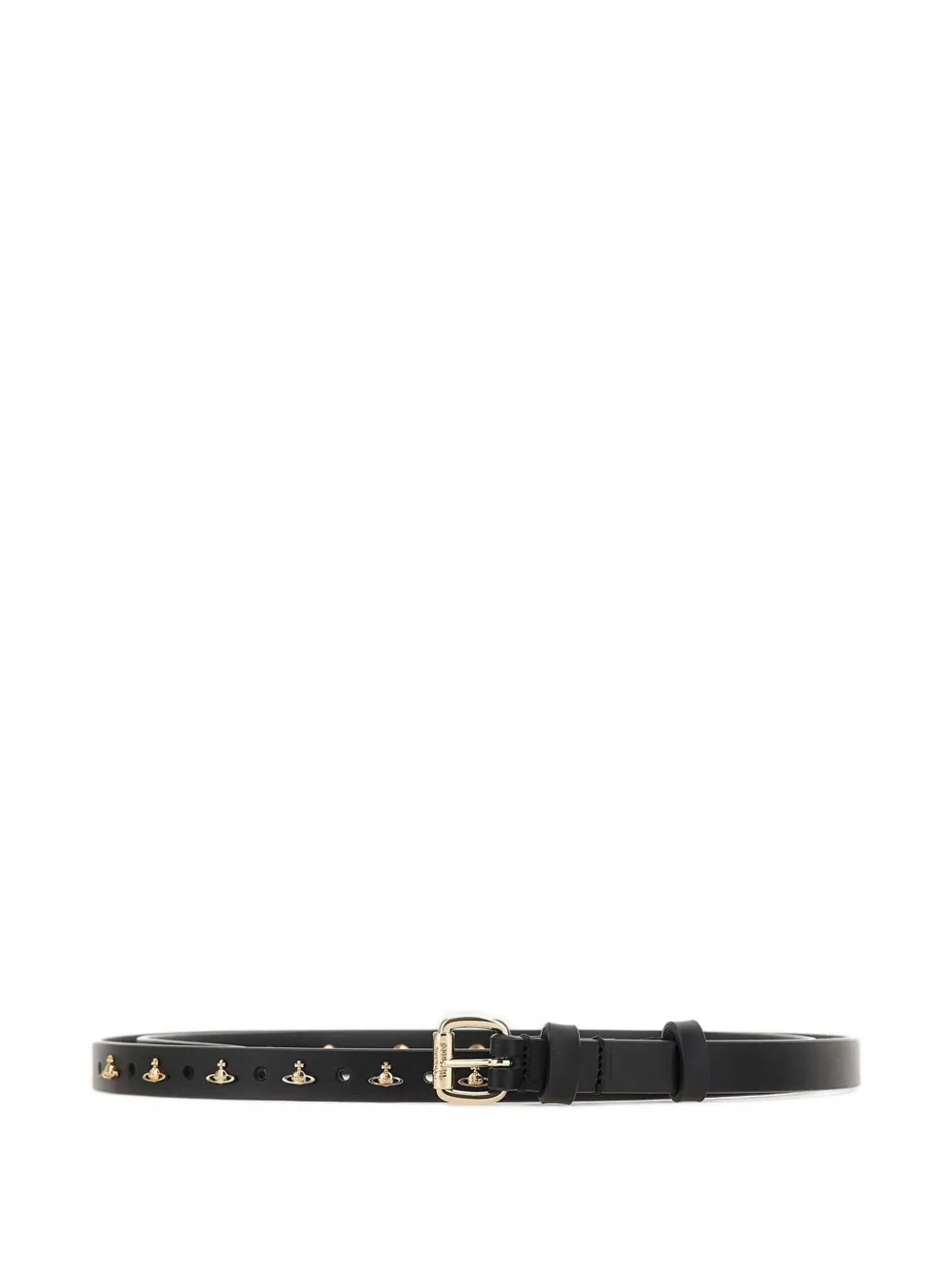 Vivienne Westwood orb-stud leather belt - ブラック Vivienne Westwood orb-stud leather belt - ブラック