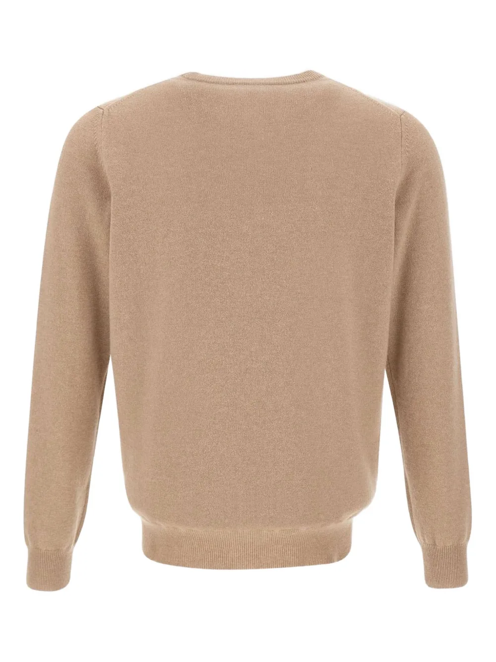 Kangra ribbed crew-neck cashmere sweater - Beige