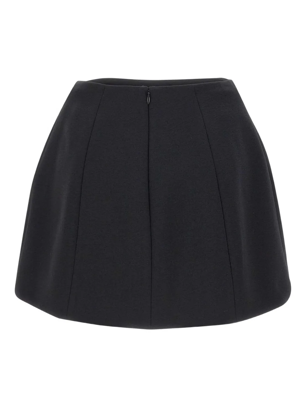 Blumarine Flower-embellished Mini Skirt In Black