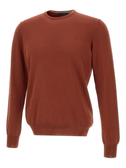 Gran Sasso ribbed crew-neck sweater