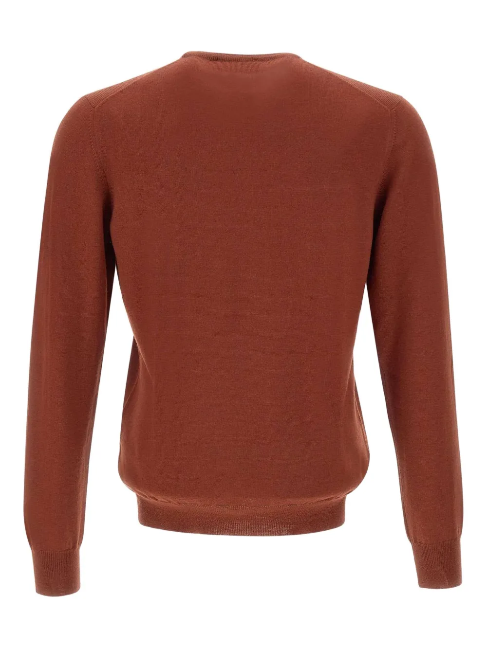 Gran Sasso ribbed crew-neck sweater - Bruin
