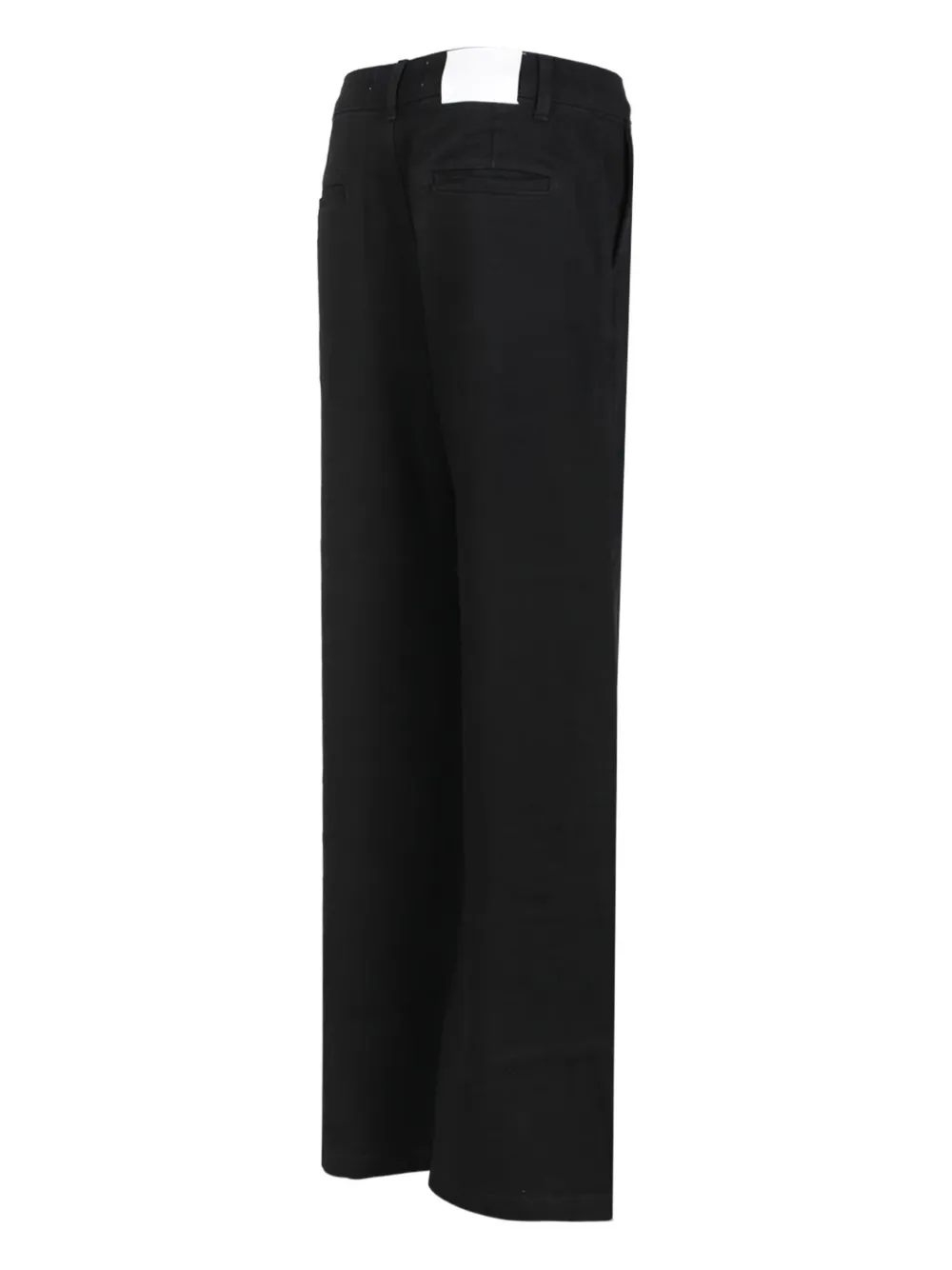Douuod five-pockets straight trousers - Zwart