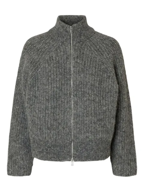 SELECTED zip-up sweater