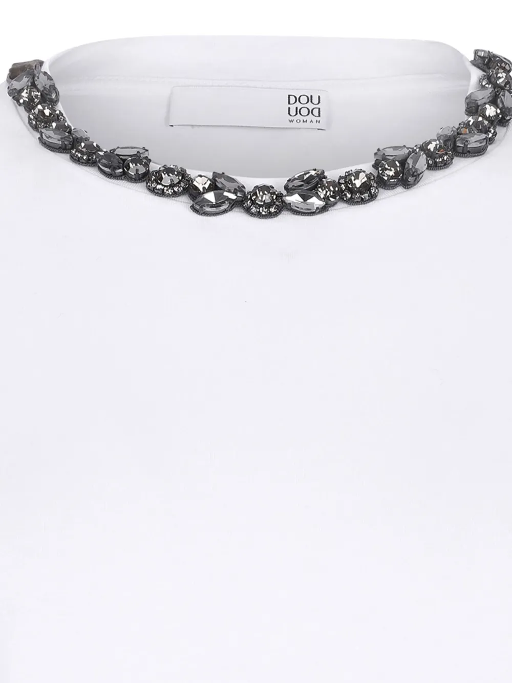 Douuod Crystal T-shirt Wit
