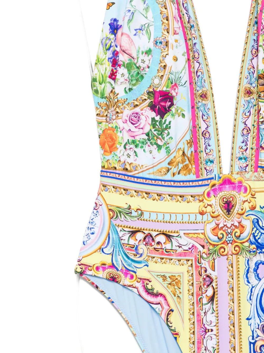 Camilla Print Swimsuit In Multi
