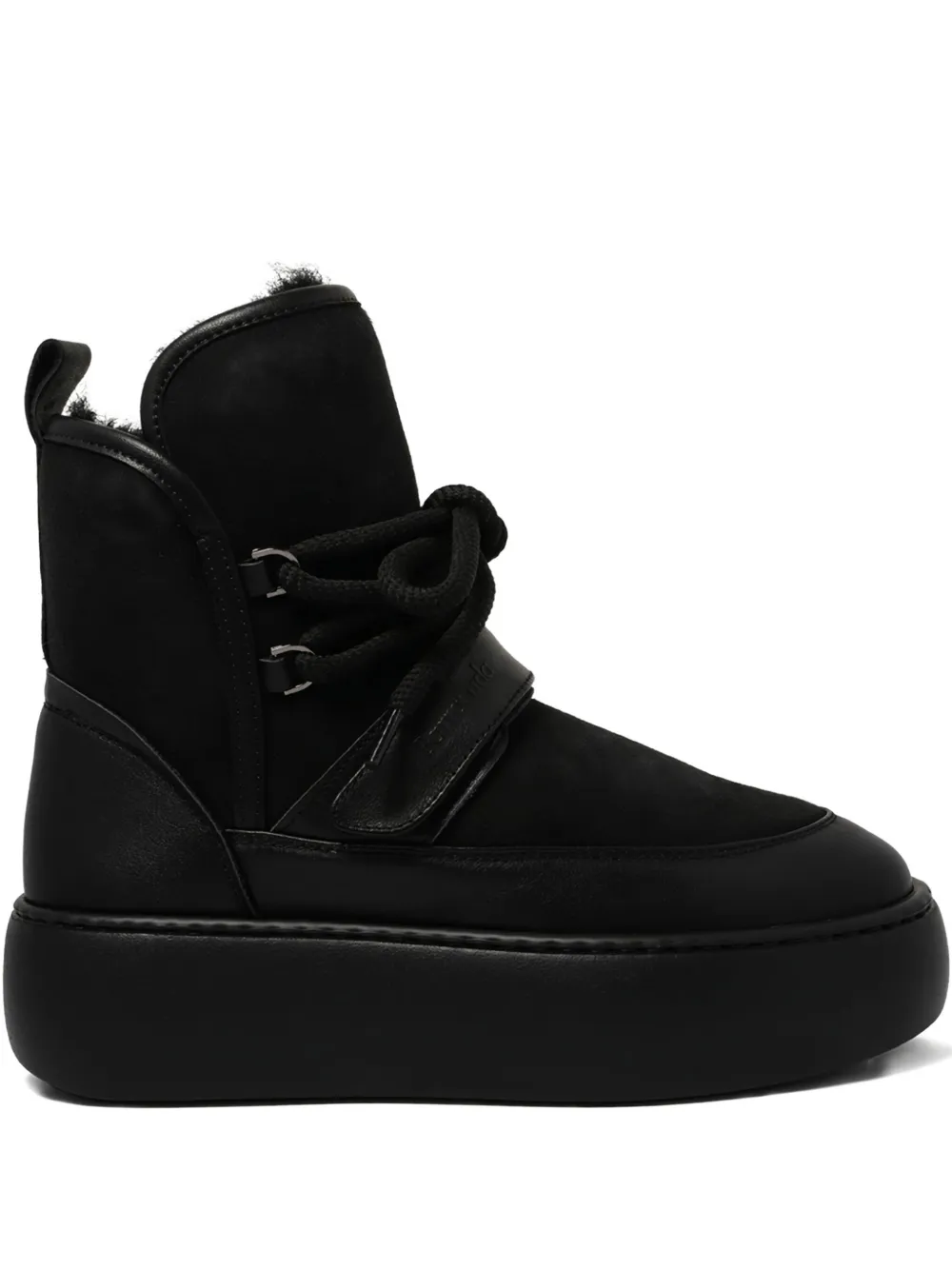Barracuda lace-up platform boots | Black | Image 1