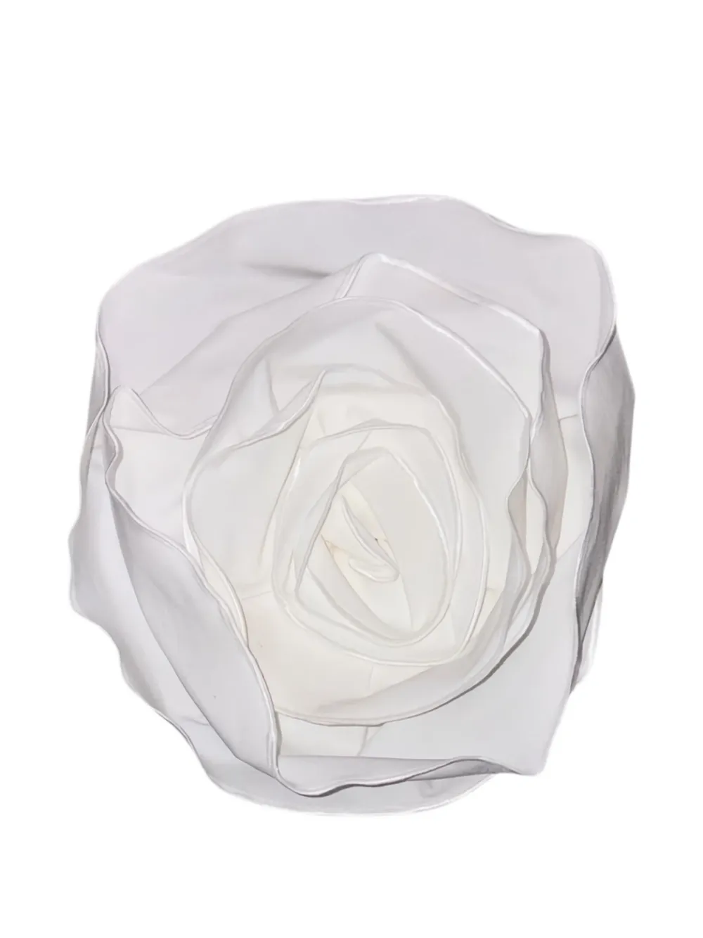 Douuod Flower-design Brooch In White