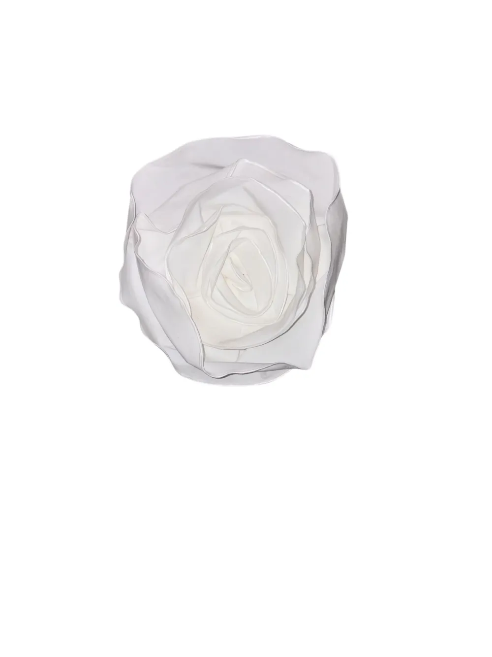 Douuod flower-design brooch - Wit