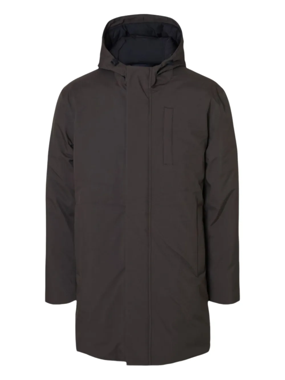 SELECTED hooded coat | marrón | Image 1