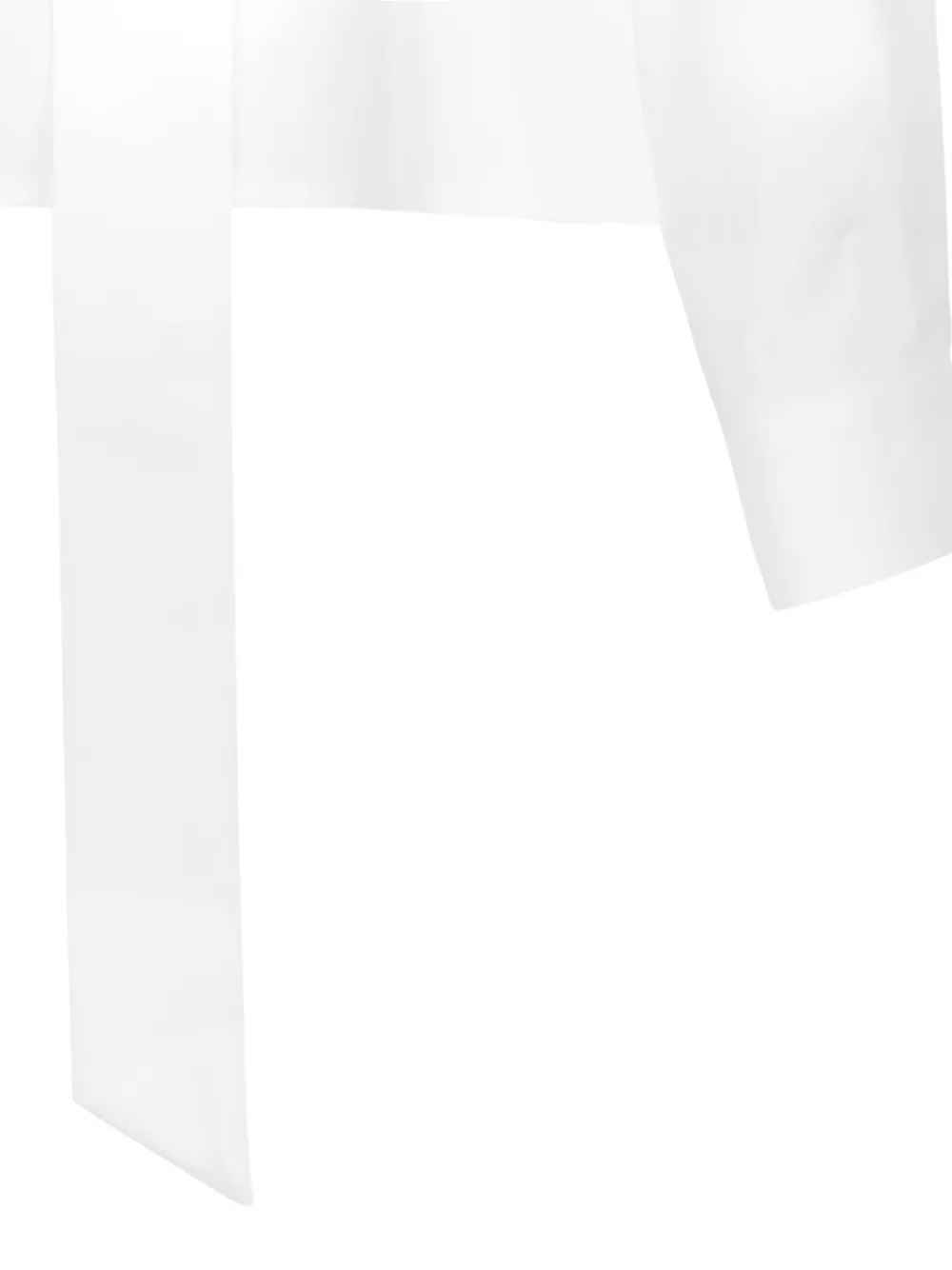 Douuod Antimonio blouse met afneembare kraag Wit