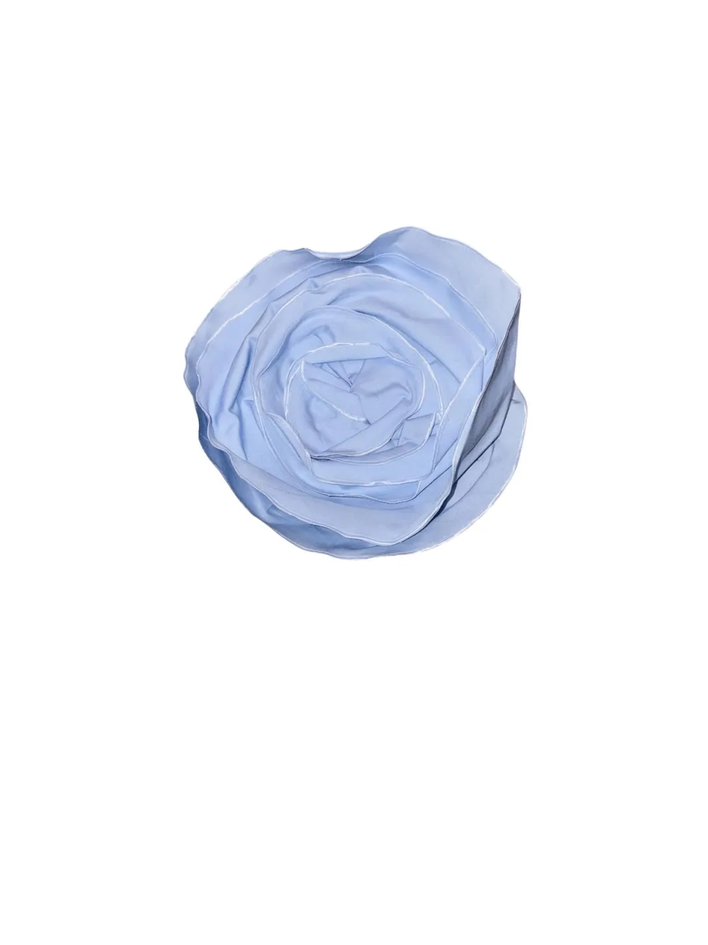 Douuod flower-motif brooch - Blauw