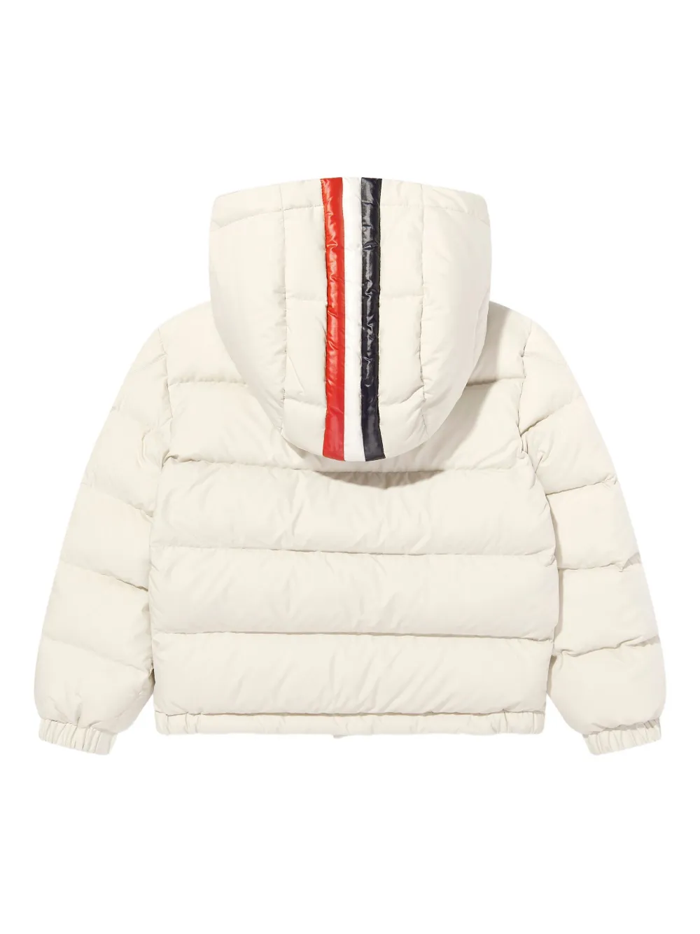 Moncler Enfant Taidu hooded padded jacket Wit