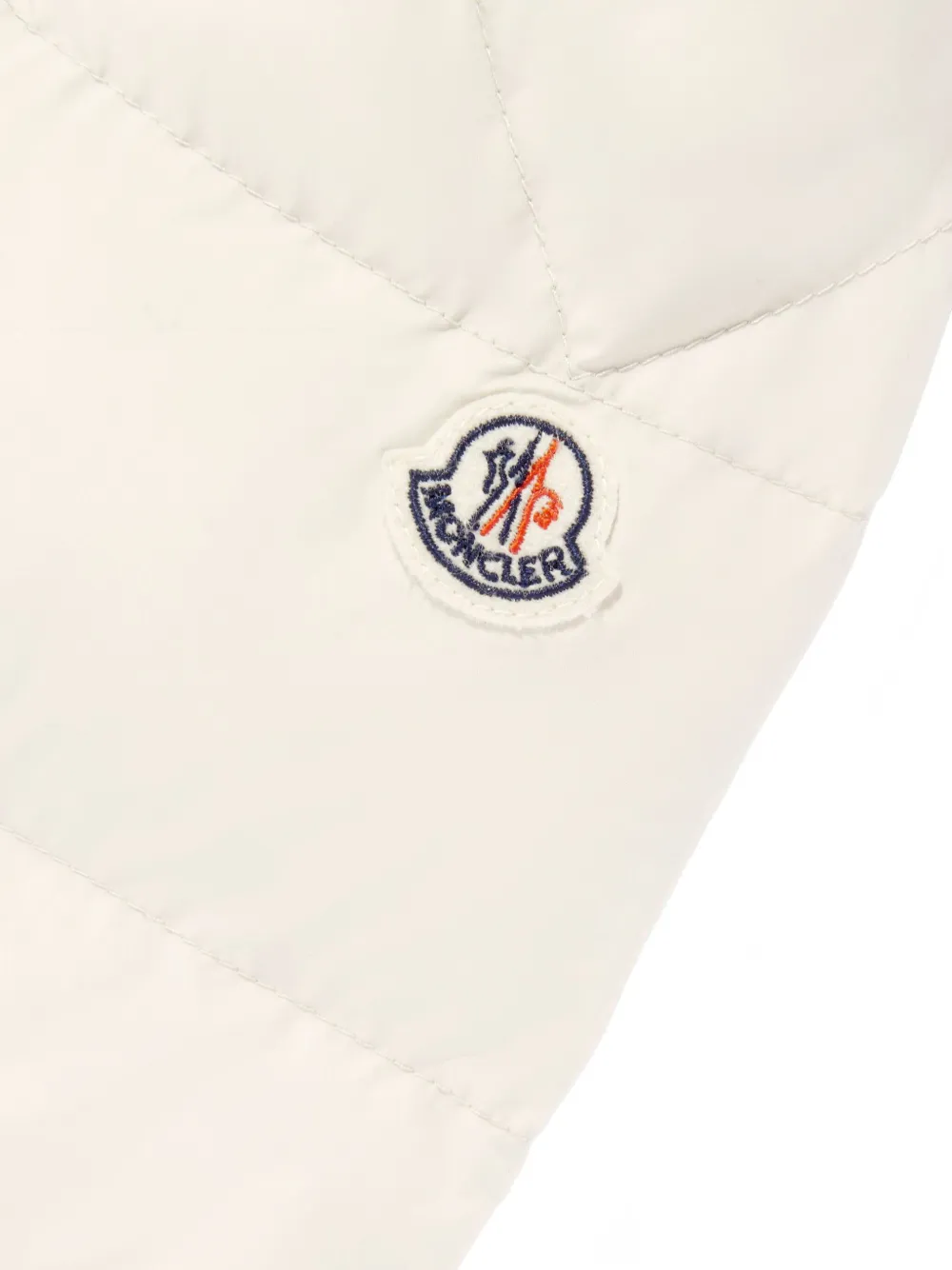 Moncler Enfant Taidu hooded padded jacket Wit