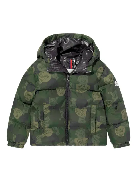Moncler Enfant Escer hooded padded jacket